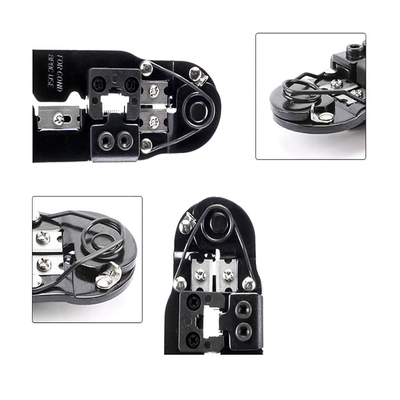 Ferramenta de corte industrial para cabo LAN de rede 8P8C Cat5/5e/6/6a catx Rj45 Rj11