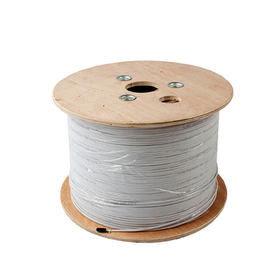LSZH Proteção externa GJXFH FTTH Drop Cable com reforços metálicos paralelos