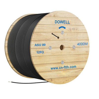 2 FRP Aerial 6 Core Fiber Optic Cable 8 Cores GYTS Fiber Cable