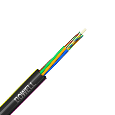 Cabos duplex de fibra de vidro externos de modo único Fibra óptica de fio de comunicação de longa distância