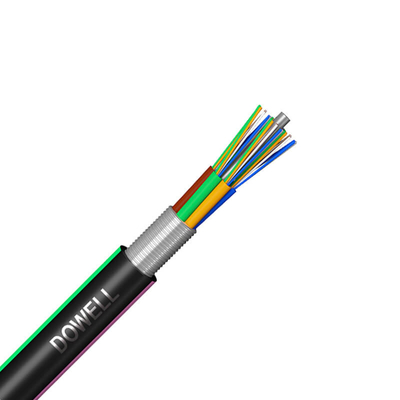 GYTA Cable de fibra multi-modo enrolado tubo solto PE enrolamento de alumínio