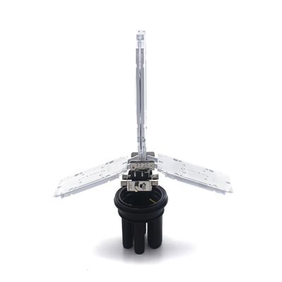 1 em 4 Out Fiber Splice Enclosure 144F Vertical para FTTH FTTB