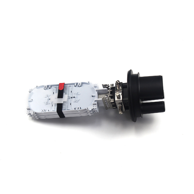 1 em 4 Out Fiber Splice Enclosure 144F Vertical para FTTH FTTB