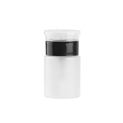 Fibra óptica de tipo push de 60 ml Mini garrafa de álcool de plástico à prova de vazamento