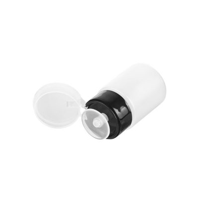 Fibra óptica de tipo push de 60 ml Mini garrafa de álcool de plástico à prova de vazamento