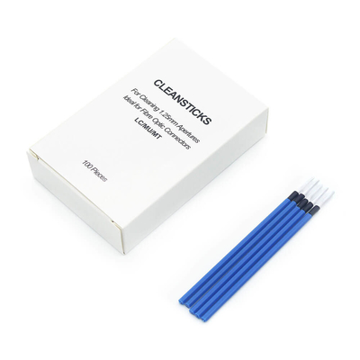 Butila de limpeza de fibra óptica para conector LC de 1,25 mm de diâmetro