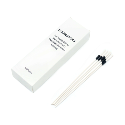 Conectores de fibra óptica de um clique Limpeza 2.5mm SC ST FC Connector