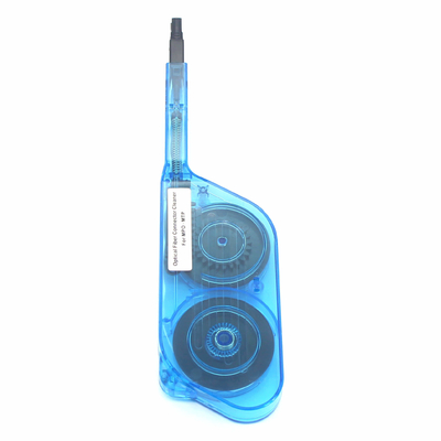Limpador de conectores de fibra óptica de um só empurrão Limpador de fibra óptica para conectores MPO MTP