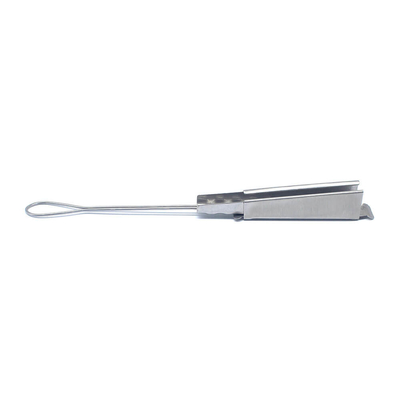 FTTH Grande Fibra Drop Wire Clamp Anti Aging Redondo Auto Ajustável