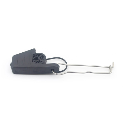Grampos de fios de fibra de nylon econômicos com gancho de aço inoxidável