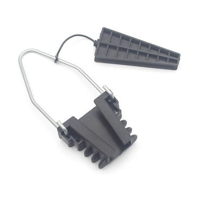 2 fios negros isoladores em forma de wedeg