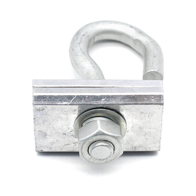 Gancho de tração de aço galvanizado tipo C para cablagem de fibra óptica