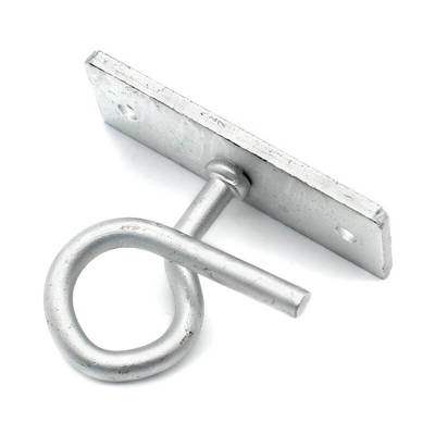 Instalação de cabo FTTH Drop Draw Hook C-Type Aluminium Alloy Pole Bracket