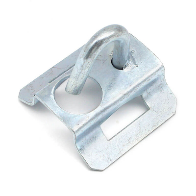 Acero galvanizado Gancho de puxagem de bracket pole montado pinças de tensão fixa