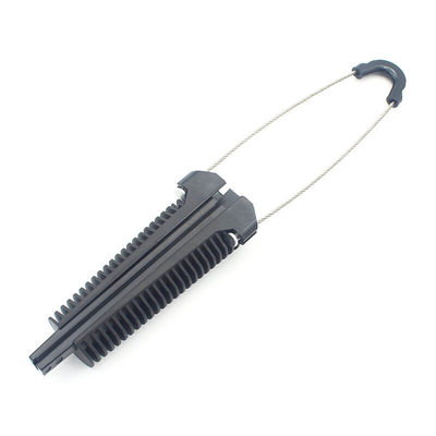 Anchoramento de cabo ADSS de plástico térmico Grampos sem saída Protegidos UV para 4-8 mm