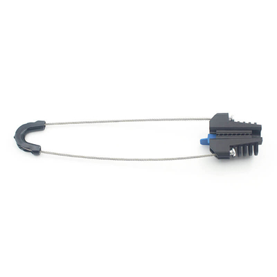 FTTH Figura 8 Cabos Anchor Drop Clamp Montagem de todo o hardware de linha de pólo