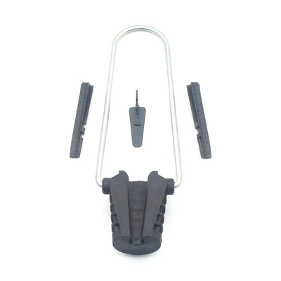 Grampos de ancoragem ADSS de plástico de alumínio resistente aos UV para redes FTTH FTTX FTTB