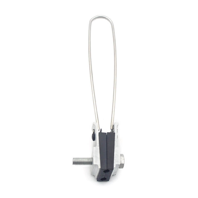 Ligação de alumínio ADSS Anchor Clamp Auto-ajuste para 4 núcleos cabo aéreo aéreo
