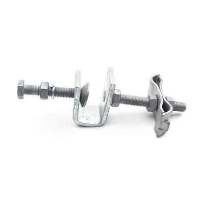 Acero galvanizado para baixo pinça de chumbo ADSS Metal para poste e torre