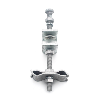 Acero galvanizado para baixo pinça de chumbo ADSS Metal para poste e torre