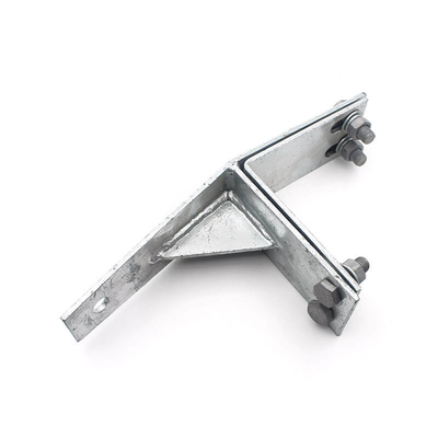 Fibra Óptica ADSS Anchor Clamp Resistente à Tensão Para Polo Corner