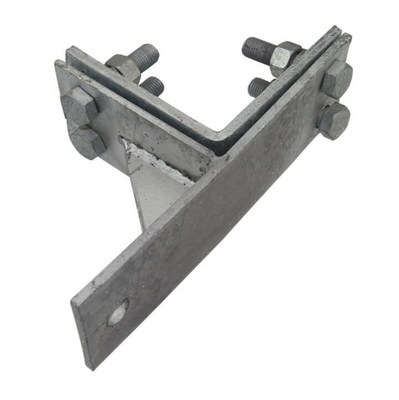 Fibra Óptica ADSS Anchor Clamp Resistente à Tensão Para Polo Corner