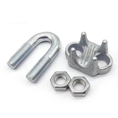 Clamps para cabos de arame de aço inoxidável