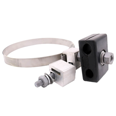 ADSS OPGW Tipo Down Lead Clamp On Pole Tower 9-20mm Tamanho 1,2M comprimento