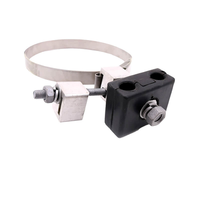 ADSS OPGW Tipo Down Lead Clamp On Pole Tower 9-20mm Tamanho 1,2M comprimento