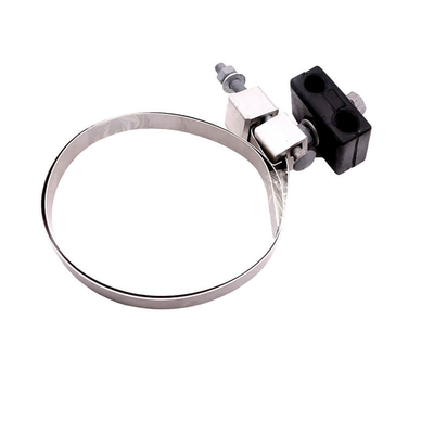 ADSS OPGW Tipo Down Lead Clamp On Pole Tower 9-20mm Tamanho 1,2M comprimento