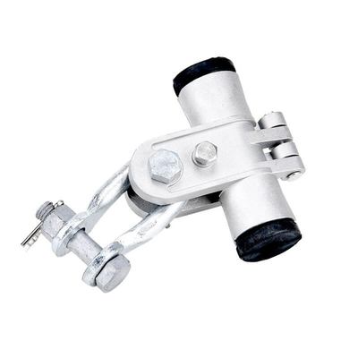 Material de alumínio ADSS Anchor Clamp Single Layer 9-11mm Diâmetro