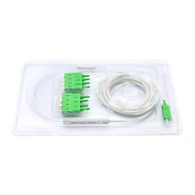 1X8 1X16 1X32 1x64 divisor óptico PLC sem conector SC APC