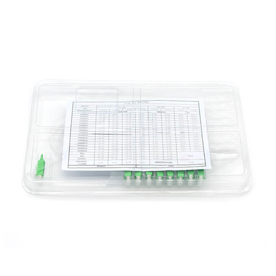 FTTH FTTX SC LC FC ST Fibra óptica PLC Splitter para rede de telecomunicações