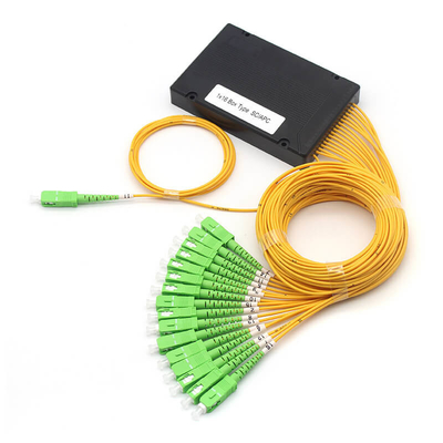 Tipo de caixa Fibra Óptica PLC Splitter 1,5 Meter Com Conector SC APC