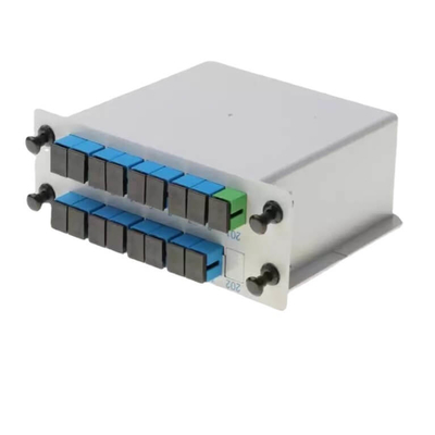 Tipo de cassete 1x4 divisor óptico 1x16 divisor PLC SC APC