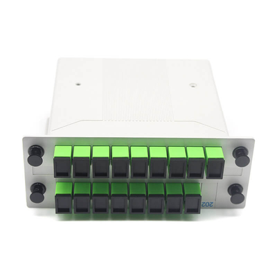 1*2 2*2 1*4 2*4 Fibra Óptica Plc Splitter Com PVC LSZH Jaqueta