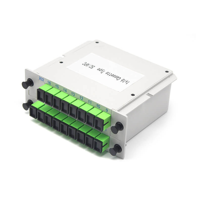 1*2 2*2 1*4 2*4 Fibra Óptica Plc Splitter Com PVC LSZH Jaqueta