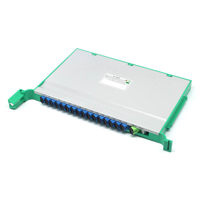 Tipo de bandeja 1 × N 2 × N 1 × 32 Splitter óptico SM personalizado com conector SC FC
