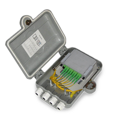 Caixa de distribuição para PCs externos ABS Case Fibra Óptica Splitter 8 núcleos