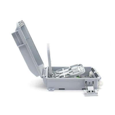 12 portas Mini SC Fiber Optical Termination Box Flip-up cover Para sistema FTTA FTTx