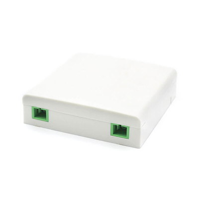 Fibra óptica branca cabo de saída Socket de parede óptica 4 núcleos OEM