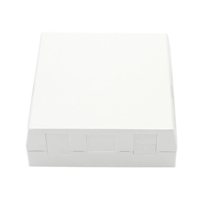 4 Portos Auto-Clip Fibra Óptica Terminal Socket SC Adaptadores Para Mural Montado