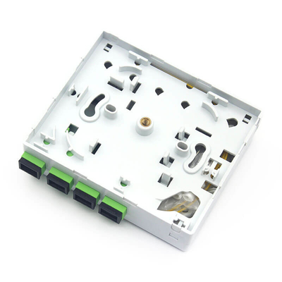4FO 8FO Fibra Óptica Terminal Socket plástico para uso interno para gestão de fibras