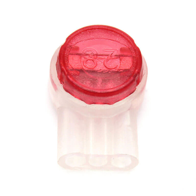 Conector de extremidade UR2 vermelho 19-26AWG