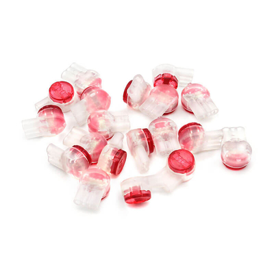 Conector de extremidade UR2 vermelho 19-26AWG