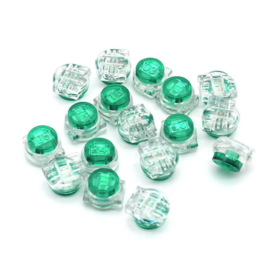 Gelado Verde Scotchlok Butt conector terminais caixa de plástico transparente