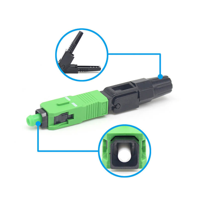 55/60cm SC UPC APC Fibra Ótica Conector montado em campo