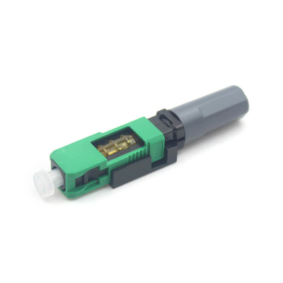 Conector de montagem de campo de fibra óptica SC APC/UPC SM