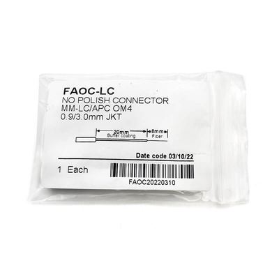 Conector de montagem de campo de fibra óptica LC APC/UPC