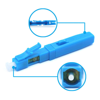 FTTH LC UPC LC APC Quick Connect Conectores de Fibra Óptica